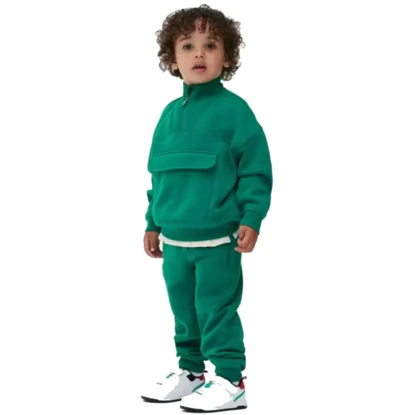 Kids Stacked Flared Tracksuits Sweatsuits