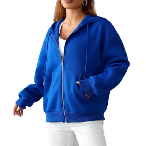 Women Custom Zipper Hoodies