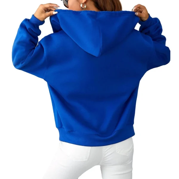 Women Custom Zipper Hoodies - Image 3