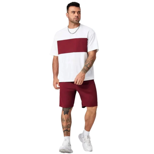 Men Custom Tshirt With Matching Shorts