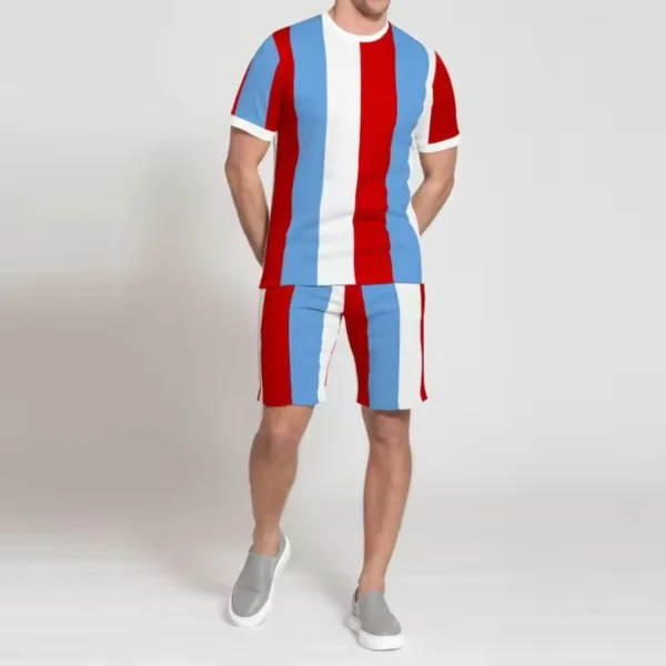 Men Custom Tshirt With Matching Shorts