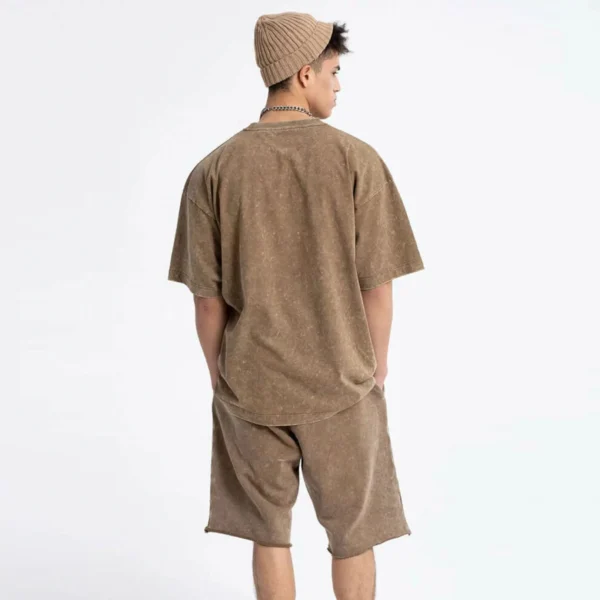 Men Custom Tshirt With Matching Shorts - Image 2