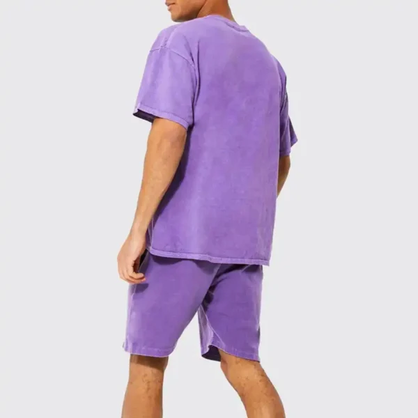 Men Custom Tshirt With Matching Shorts - Image 2