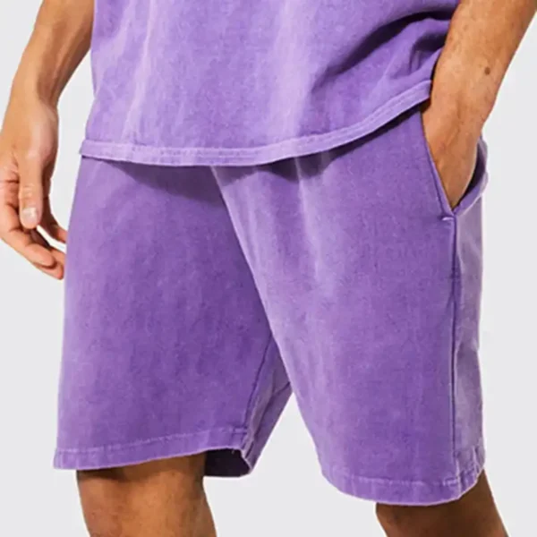 Men Custom Tshirt With Matching Shorts - Image 5