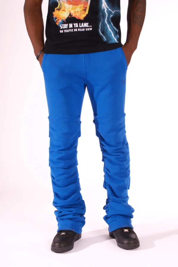 Men Custom Stacked Flared Pants - Image 2