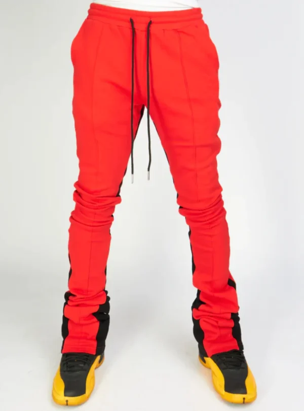 Men Custom Stacked Flared Pants - Image 2