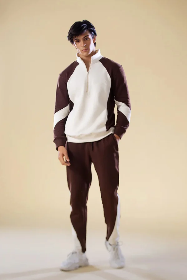 Men Colorblock Tracksuits