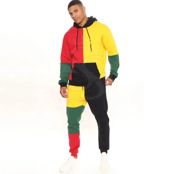 Men Colorblock Tracksuits